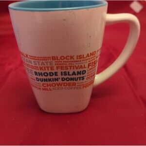 DUNKIN DONUTS Rhode Island Destinations Series Collectible  Coffee Mug 2017